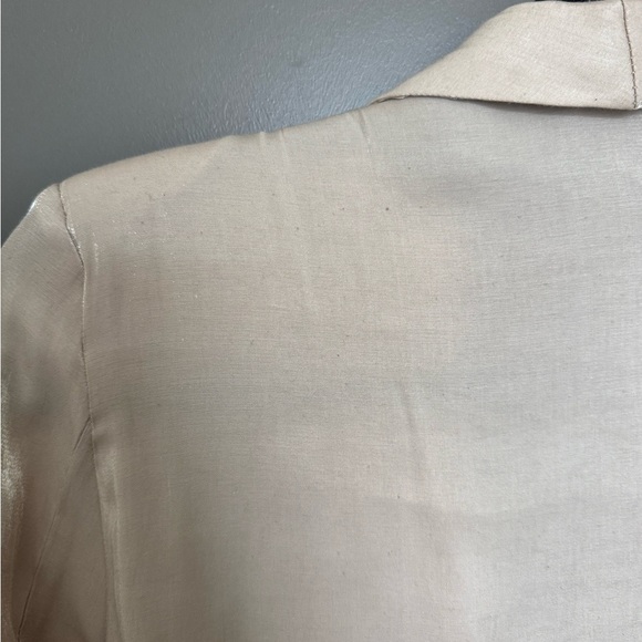 PrettyLittleThing Beige Blazer Mini Dress with Snap Buttons - Picture 8 of 9